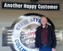 Steve Stymeist Auto Body Jackson
1001 South Highway 49 
Jackson, CA 95642
Auto Body & Painting Professionals. Every guest volunteers for this photo.  Our assurance of satisfaction guaranteed is the only reason why.