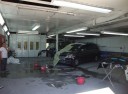 A neat and clean and professional refinishing department is located at Sands Point Auto Body Ltd, Port Washington, NY, 11050